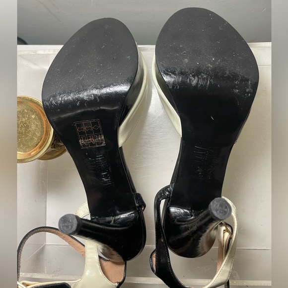 Love Moschino / shoes / Love moschino peep toe heart sz 36 - Picture 14 of 16